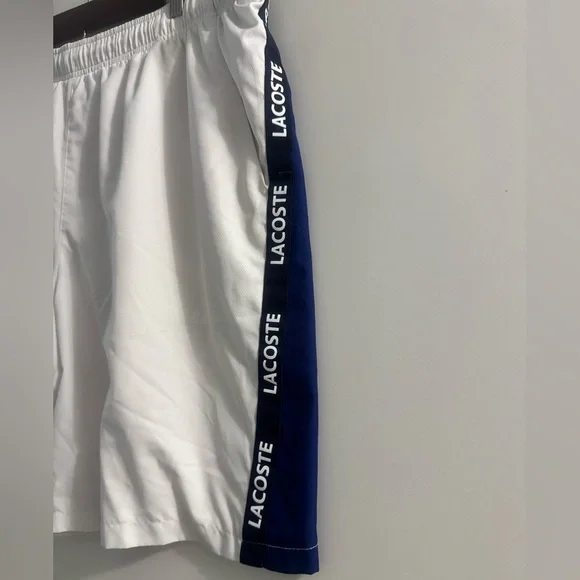 Lacoste Sport White Shorts - Picture 5 of 13